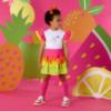 Picture of PRE ORDER A Dee Tutti Frutti Taylor Colourblock Skirt Set X 2 - Bright White