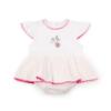 Picture of Little A Baby Girls Cutie Frutti Peggy Cherry Romper - Bright White