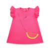 Picture of Little A Baby Girls Cutie Frutti Paisley Handbag Dress - Bright Pink