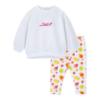 Picture of Little A Baby Girls Cutie Frutti Polly Sweatshirt & Legging Set x 2 - Bright White