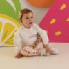 Picture of PRE ORDER Little A Baby Girls Cutie Frutti Polly Sweatshirt & Legging Set x 2 - Bright White