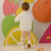 Picture of PRE ORDER Little A Baby Girls Cutie Frutti Polly Sweatshirt & Legging Set x 2 - Bright White