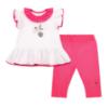 Picture of PRE ORDER Little A Baby Girls Cutie Frutti Phoebe Cherry Legging Set X 2 - Bright White