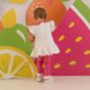 Picture of PRE ORDER Little A Baby Girls Cutie Frutti Phoebe Cherry Legging Set X 2 - Bright White