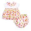 Picture of Little A Baby Girls Cutie Frutti Payton Print Dress - Bright White