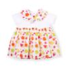 Picture of PRE ORDER Little A Baby Girls Cutie Frutti Payton Print Dress - Bright White