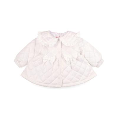 Picture of Little A Baby Girls Cutie Frutti Penelope Quilted Jacket - Bright White
