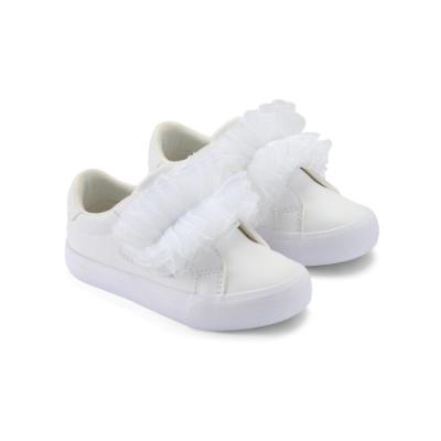 Picture of PRE ORDER Little A Baby Girls Cutie Frutti Tully Tulle Trainer - Bright White