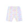 Picture of A Dee Signature Summer Saz Initial Print Cycling Short Set X 2 - Peach Cream