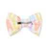 Picture of A Dee Signature Summer Sami Initial Print Hair Clip - Bright White