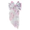 Picture of PRE ORDER Daga Girls Blush Harmony Tulle Bow Hair Clip X 1 - White