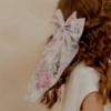 Picture of Daga Girls Blush Harmony Tulle Bow Hair Clip X 1 - White
