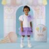 Picture of PRE ORDER A Dee Pastel Parlour Shelby Tulle Headband - Lilac Dreams
