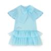 Picture of PRE ORDER A Dee Pastel Parlour Sparkle Tulle Frill Dress - Soft Blue