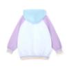 Picture of A Dee Pastel Parlour Sissy Colour Block Hoody Cycling Short Set - Bright White
