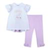Picture of PRE ORDER A Dee Pastel Parlour Skyler Ice Cream Cart Legging Set - Bright Blue