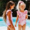 Picture of PRE ORDER A Dee Pastel Parlour Raya Ice Cream Print Swimsuit - Lilac Dreams