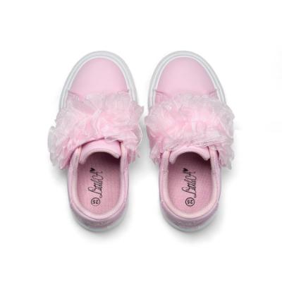 Picture of PRE ORDER Little A Baby Girls Perfectly Pink Tully Tulle Trainer - Pink Blossom