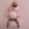 Picture of PRE ORDER Little A Baby Girls Perfectly Pink Odessa Bow Print Romper - Pink Blossom