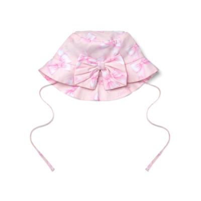 Picture of Little A Perfectly Pink Orella Bow Print Sunhat - Pink Blossom