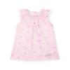 Picture of PRE ORDER Little A Baby Girls Perfectly Pink Opal Bow Print Dress - Pink Blossom