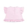 Picture of PRE ORDER Little A Baby Girls Perfectly Pink Ocean Bow Print Jam Pant Set - Pink Blossom