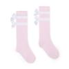 Picture of PRE ORDER A Dee Bowtique Chic Rhea Knee High Bow Socks - Pink Blossom