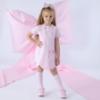 Picture of PRE ORDER A Dee Bowtique Chic Rhea Knee High Bow Socks - Pink Blossom