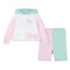 Picture of PRE ORDER A Dee Bowtique Chic Reese Hoody Cycling Short Set X 2 - Bright White