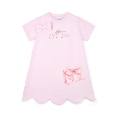 Picture of A Dee Bowtique Chic Regina Handbag Dress- Pink Blossom