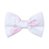 Picture of PRE ORDER A Dee Bowtique Chic Rosslyn Bow Print Hair Clip - Bright White