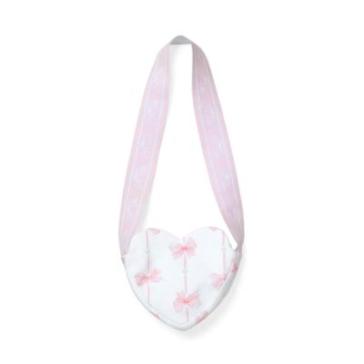 Picture of A Dee Bowtique Chic Rosia Bow Print Crossbody Bag - Bright White