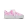 Picture of A Dee Bowtique Chic Patty Bow Print Platform Trainer - Pink Blossom