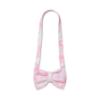 Picture of A Dee Bowtique Chic Rylee Bow Print Bow Shape Bag - Pink Blossom