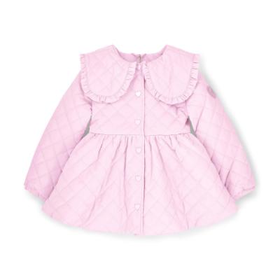 Picture of PRE ORDER A Dee Bowtique Chic Riley Quilted Collar Jacket - Pink Blossom