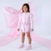 Picture of A Dee Bowtique Chic Renee Broderie Anglaise Cardigan - Pink Blossom