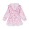 Picture of A Dee Bowtique Chic River Bow Print Hooded Jacket - Pink Blossom