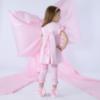 Picture of PRE ORDER A Dee Bowtique Chic Ria Bow Print Legging Set With Back Insert - Pink Blossom