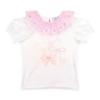 Picture of PRE ORDER A Dee Bowtique Chic Riri Bow Print Skirt Set With Broderie Anglaise - Bright White