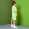 Picture of PRE ORDER Mitch & Son JNR Rory Dropped Shoulder Short  Set X 2 - Lime Sherbet