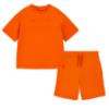 Picture of PRE ORDER Mitch & Son JNR Rory Dropped Shoulder Short  Set X 2 - Bright Orange