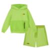 Picture of PRE ORDER Mitch & Son JNR Ronan Hoodie Short Set X 2 - Lime Sherbet