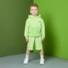 Picture of Mitch & Son JNR Ronan Hoodie Short Set X 2 - Lime Sherbet