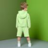 Picture of Mitch & Son JNR Ronan Hoodie Short Set X 2 - Lime Sherbet