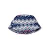 Picture of Mitch & Son JNR Peyton ZigZag Print Bucket Hat - Blue Navy