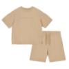 Picture of PRE ORDER Mitch & Son JNR Porter Dropped Shoulder Sweat Short Set X 2 - Stone Beige