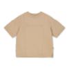 Picture of PRE ORDER Mitch & Son JNR Porter Dropped Shoulder Sweat Short Set X 2 - Stone Beige