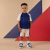 Picture of Mitch & Son JNR Phillip Poly Soft Short Set X 2 - Blue Navy