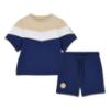 Picture of PRE ORDER Mitch & Son JNR Paco Cut & Sew Soft Short Set X 2 - Blue Navy