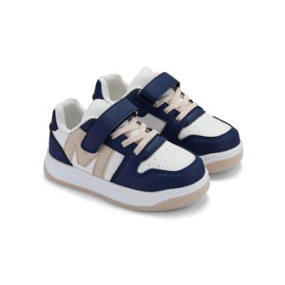 Picture of Mitch & Son Boys Easy On/Off Jump Large M Trainer - Blue Navy